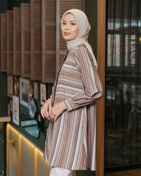 Gambar Muda Official Stila Tunic - Brown - S-M, Brown dari Muda Official Kota Bandung 2 Tokopedia