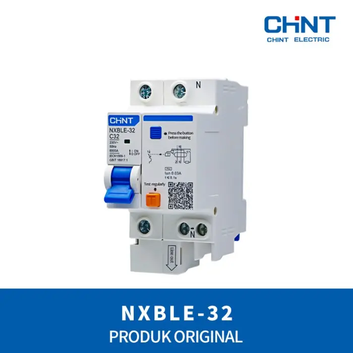 RCBO + MCB Chint NXBLE-63 1P+N 6 10 16 20 25 32 (A) 6kA