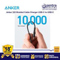 Gambar Kabel Charger Anker 322 USB C to USB Type C Cable 6ft Braided - A81F6 dari Sentra Digital Kota Surabaya 3 Tokopedia