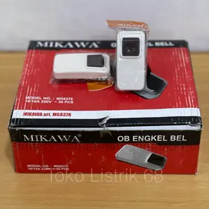 Tombol Bel Rumah / Tombol Bel Kabel / OB Engkel Bell Mikawa MG 8378