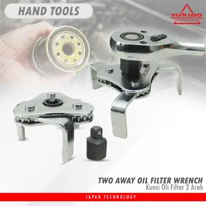 Kunci Filter Oli - Oil Filter Wrench 63-102mm Alat Pembuka Filter Oli Car