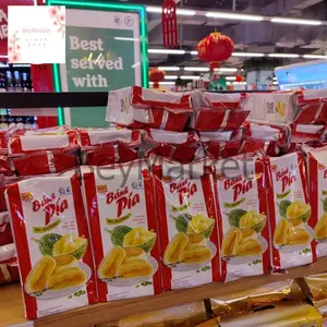 Banh Pia Cake Mung Beans Durian Vietnam 400gr