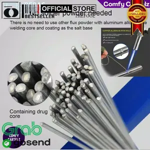 Kawat Las Aluminium Brazing 1.6mm Flux Suhu Temperatur Rendah TF