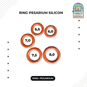 Ring Pessarium Silikon / Silicone untuk Rahim Ukuran 60, 70, 75, 80