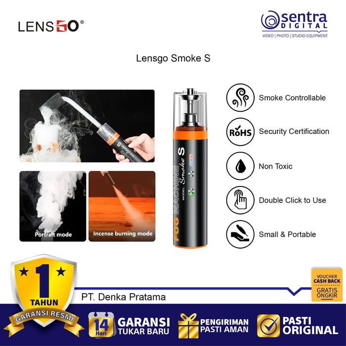 Gambar Lensgo Smoke S - Fog Maker Mechine dari Sentra Digital Kota Surabaya Tokopedia