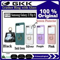 Gambar Case Samsung Galaxy Z Flip 5 Flip5 GKK Leather Ring with Glass - Purple dari Primary Cares Official Kota Administrasi Jakarta Barat 1 Tokopedia
