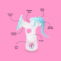 Gambar Breast Pump set 309 manual - Pompa Asi Manual dengan set dot botol silicone wide neck berbentuk spiral - Ibu, Bayi Electric - 1 dari Young Young Products Kota Administrasi Jakarta Barat 4 Tokopedia