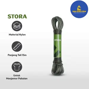 Tali Jemuran Kuat Panjang Ukuran 15 Meter - Kuning