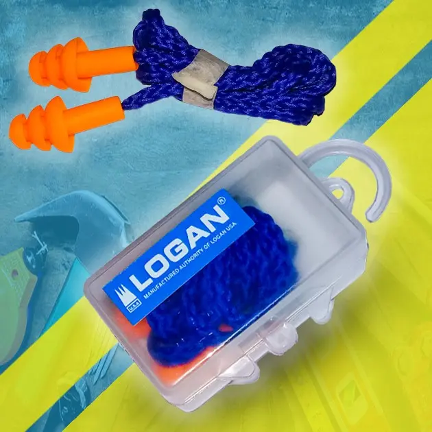 Pengaman Telinga Logan PVC/Earplug/Ear Plug Penutup Telinga Silikon