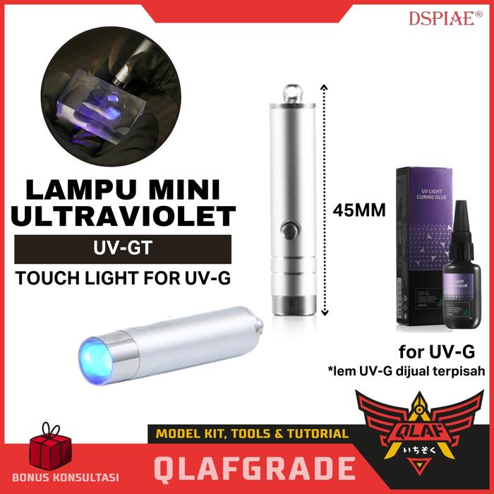 Gambar Lampu UV Mini dspiae UV-GT Minl Ultraviolet Touch Light dari Wahkhilaf Kota Surabaya Tokopedia