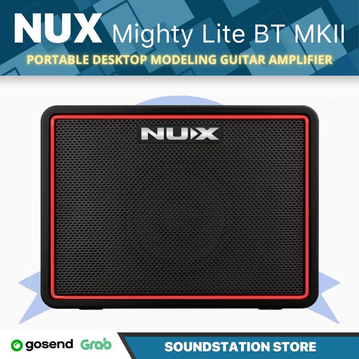 Gambar NUX Mighty Lite BT MKII Portable Guitar Amplifier - Ampli Gitar Mini dari SoundStation Store Kota Tangerang Selatan Tokopedia