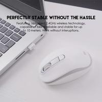 Gambar Fantech Mouse Wireless Office Go W192 Silent Click 2.4Ghz 1600DPI - Black dari Plaza IT Store Kota Medan 2 Tokopedia