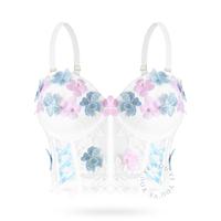 Gambar Lingerie Set Sexy Brukat Premium Garter Set StockingSexy Wanita 700034 - White, M dari Wimiu Kota Administrasi Jakarta Utara 2 Tokopedia