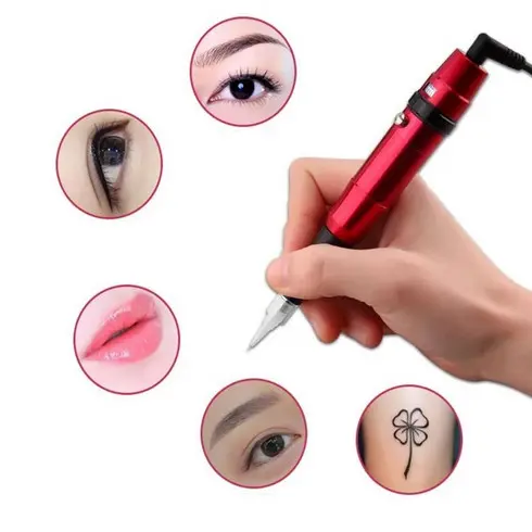 Pen Tato Permanen / Pen Eyeliner Eyebrows / Alat Tattoo Pena Elektrik