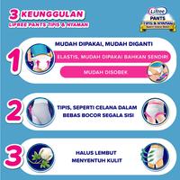 Gambar Lifree Popok Dewasa Celana Tipis & Nyaman Bergerak - XXL10 - 2 Packs dari Unicharm Official Store Kab. Tangerang 3 Tokopedia
