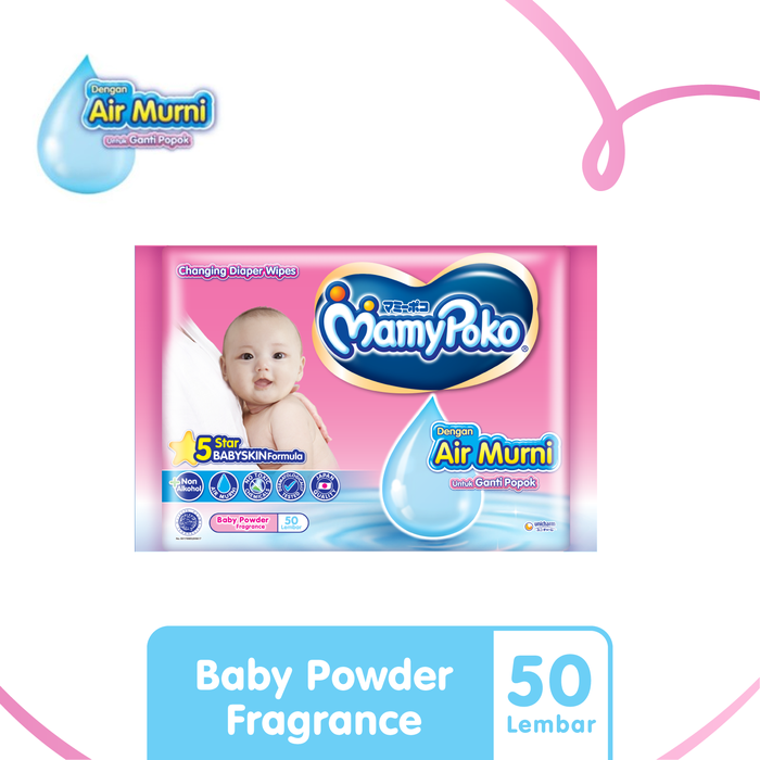 Gambar Tisu Basah MamyPoko Wipes Reguler 50 Perfume dari MamyPoko Indonesia Kota Administrasi Jakarta Utara Tokopedia