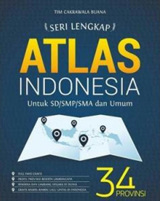 Gambar Seri Lengkap Atlas Indonesia&Dunia U/Sd/Smp/Sma  & Umum: 34 dari Gramedia Kota Palembang Tokopedia