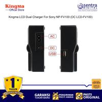 Gambar Kingma DC-LCD Dual Charger For Sony NP FV100 FP90 ( DC LCD-FV100 ) dari Sentra Digital Jogja Kab. Sleman 3 Tokopedia