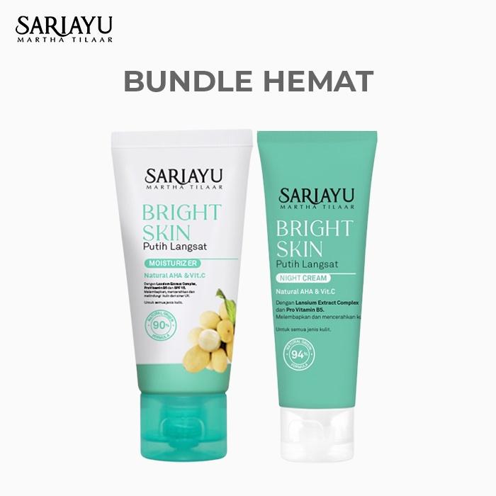 Gambar [BUNDLE] Sariayu Bright Skin Putih Langsat AM PM Series dari Sariayu Martha Tilaar Kota Administrasi Jakarta Timur Tokopedia