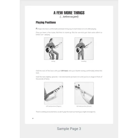 Buku Gitar Bass Fast Track Bass Method book 1 atau book 2 by Blake