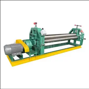 3*1300 simi automatic plate rolling machine,plate roller bending