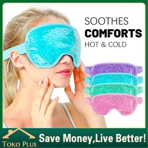 Gel Eye Mask Cold Pack Ice Cool Reusable Therapy Soothing Relaxing