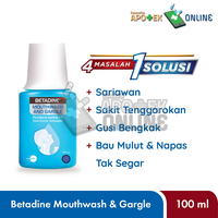 Gambar BETADINE OBAT KUMUR 100ML dari Apotek Marturia Gubeng Kota Surabaya 4 Tokopedia