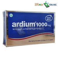 Gambar ARDIUM 1000MG 1 BOX 3 STRIP dari Apotek Talita Grogol Petambura Kota Administrasi Jakarta Barat 1 Tokopedia