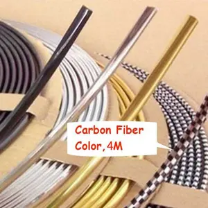 OTOHEROES Lis Dekorasi Interior Mobil Motor List Dashboard Trim Car Strip 4 Meter