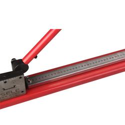 Industriële handmatige DIN-rail snijgereedschap 50CM liniaal dubbele groef gesle