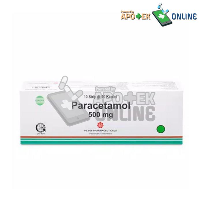 PARACETAMOL 500MG INDOFARMA STRIP 10 TABLET