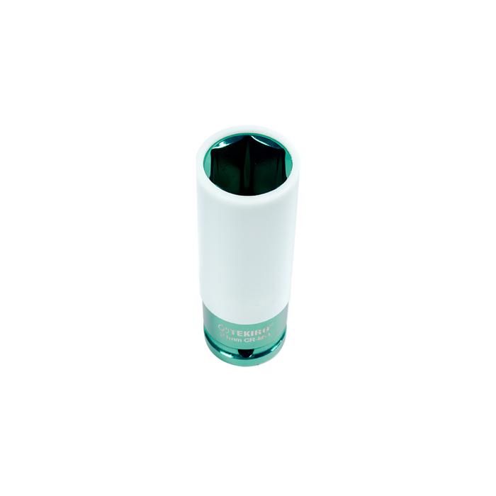 Gambar TEKIRO 1/2" DR. MATA SOCK DEEP IMPACT RODA HIJAU 6 PT 21 MM dari TEKIRO_NEW Kab. Serang Tokopedia