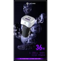 Gambar Lenyes CA861 Car Charger Fast Charging 2 Port 36W Type C USB Original dari Toleda Indonesia Kota Tangerang 5 Tokopedia