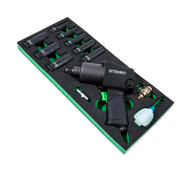 Gambar TEKIRO EVA AIR IMPACT 1/2" DR. TWIN HAMMER SET 12 PCS dari TEKIRO_NEW Kab. Serang Tokopedia