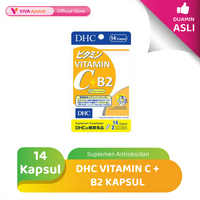 Gambar DHC Vitamin C + B2 Sachet 14 Kapsul dari VIVA APOTEK Kota Bekasi 1 Tokopedia