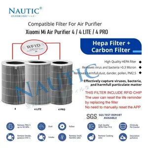 Replacement Filter Xiaomi True HEPA Mi Air Purifier 4 / 4 PRO / 4 Lite