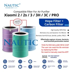 Filter HEPA untuk Xiaomi Mi Air Purifier 2 2S 3 3H 3C PRO