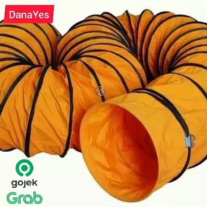Selang Flexible Ducting Hose 5Mtr 8 10 12 14 16 18 20 24 Inch" MORRIS