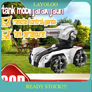 Tangki mainan multifungsi Induksi remote control mobil mainan