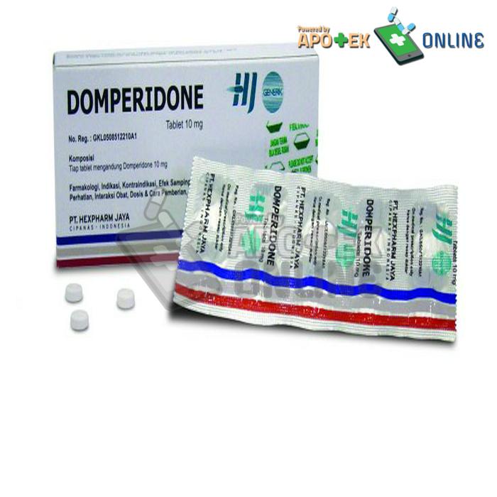 DOMPERIDONE 10 MG NOVELL PHARMACEUTICAL STRIP 10 TABLET