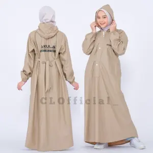 JAS HUJAN Gamis Wanita RAINCOAT Mantel Hujan tebal anti rembes premium