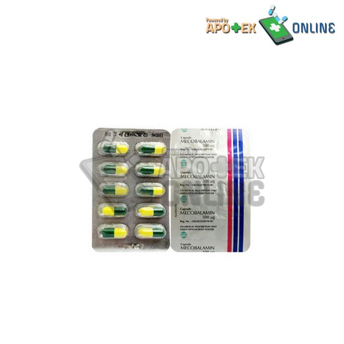 MECOBALAMIN 500MG 1 STRIP 10 CAPSUL