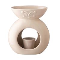 Gambar Oil Burner / Tungku Aroma Terapi Jenggala Uwi 13 x 6,5 17 cm Krem dari Jenggala Keramik Bali Kab. Badung 1 Tokopedia
