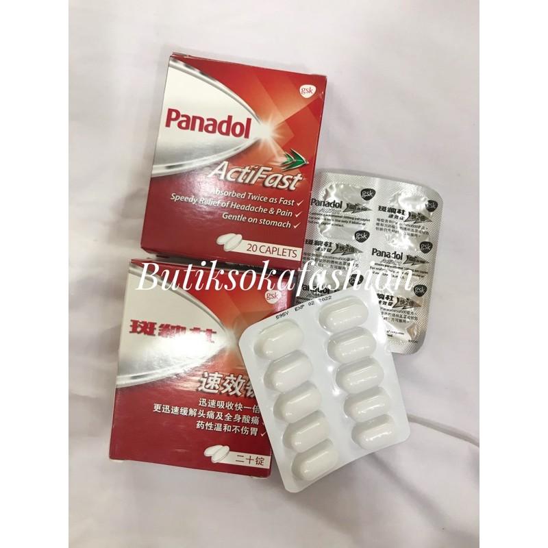 Panadol actifast original spore