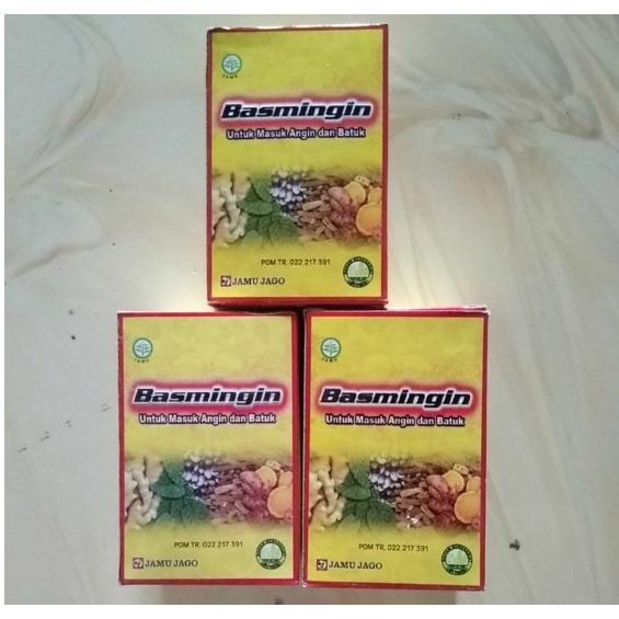 Produk Basmingin jamu - untuk masuk angin dan batuk Barang Berkualitas