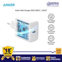 Gambar Anker Adaptor Wall Charger Iphone 20W USB Type C White - A2347 dari Sentra Digital Kota Surabaya 4 Tokopedia