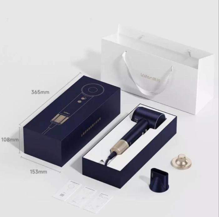 Gambar Hair Dryer Laifen Swift Premium - GOLDEN NAVY dari Donatur official store Kota Surabaya Tokopedia