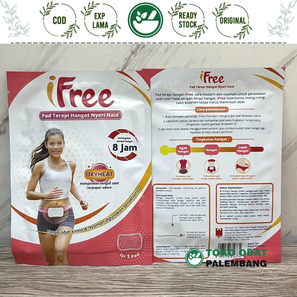 IFREE CAP LANG 1 SACHET PEREDA NYERI HAID KOYO MENSTRUASI HAID PAIN RELIEF PATCH I FREE