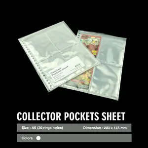 Refill Isi Album Kartu Nama Trading Card Koleksi Emas 40 Kartu Daiichi DOS A5