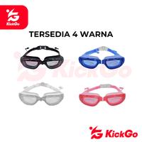 Gambar KickGo Kacamata Renang Bening Clear Swimming Glass Remaja Dewasa AntiFog Ready 4 Warna 2001 - Hitam dari KickGoOfficialStore Kab. Tangerang 5 Tokopedia